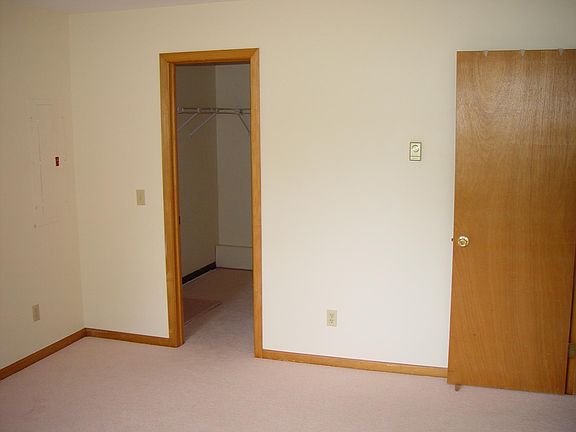 Bedroom toward walk in closet