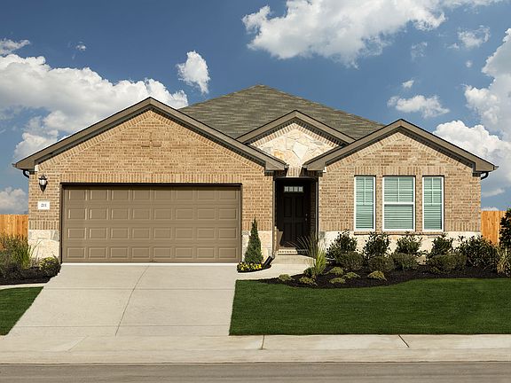 The gorgeous Henderson plan is a spacious and functional single-story home.