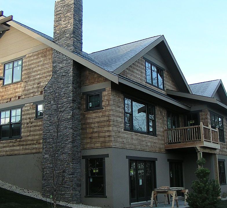 Rear view of walkout