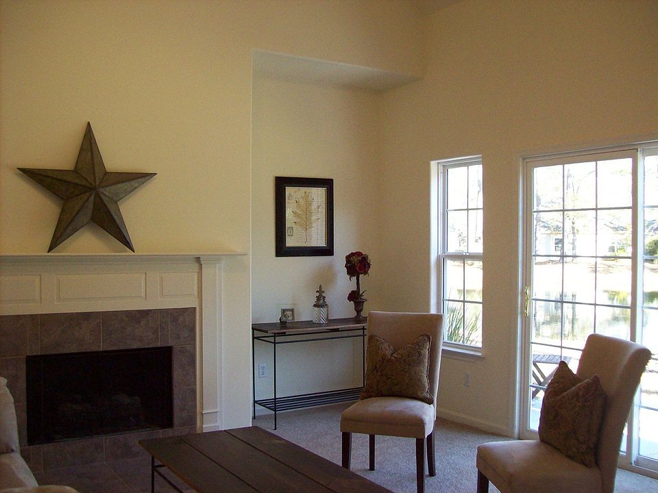Living Room with Fireplace