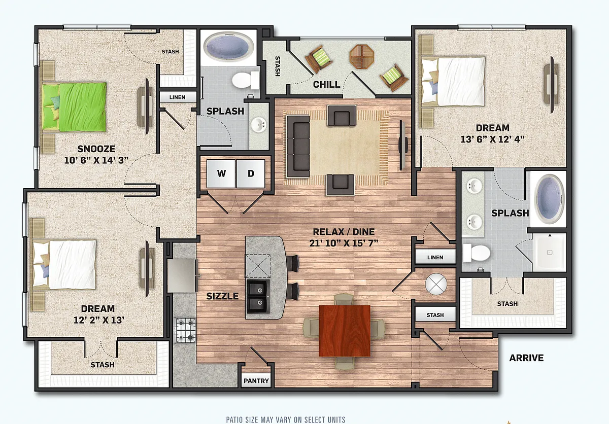 Floor plan C2A