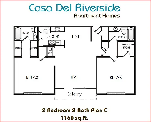 Floor plan C Plan
