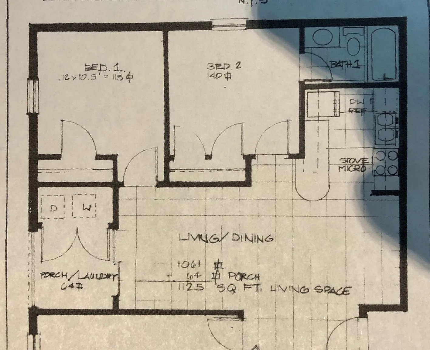 3 bed, 1100 sqft, $1,900 — Photo 2