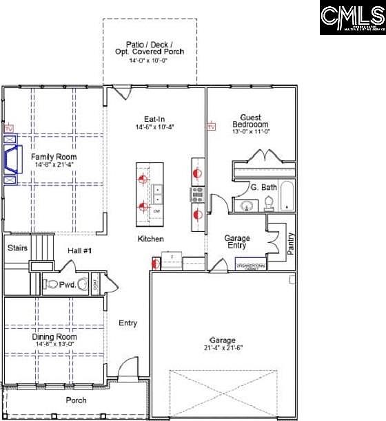 2nd image of 416 Orchard Grove Ln