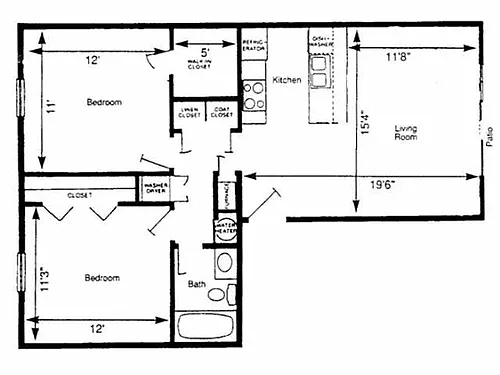 Floor plan EAST 21