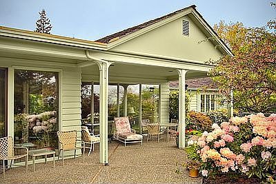 Wonderful patio on which to entertain