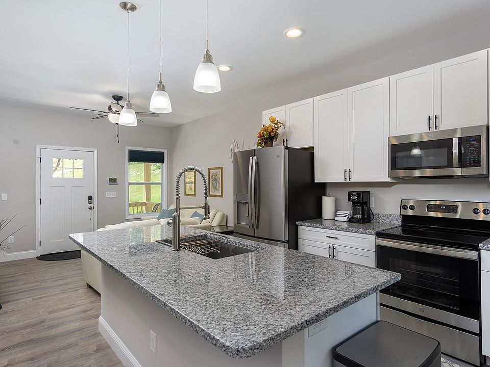 Kitchen View into Family Room