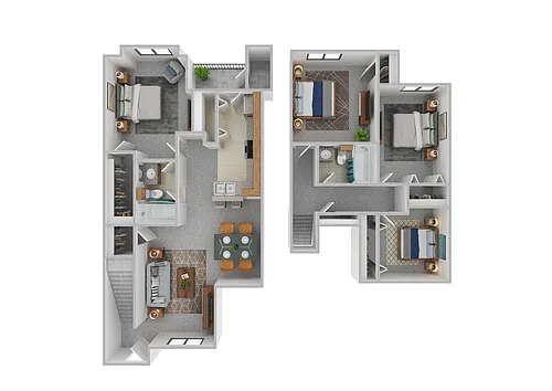 Floor plan D1-60