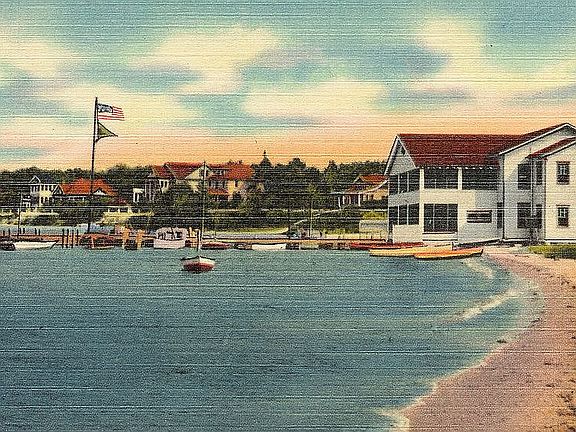 Yacht Club (actual postcard)