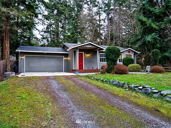 Large attached garage.