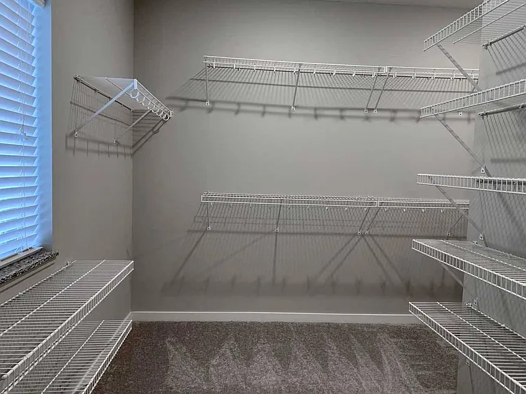 You'll love our huge walk-in closets!