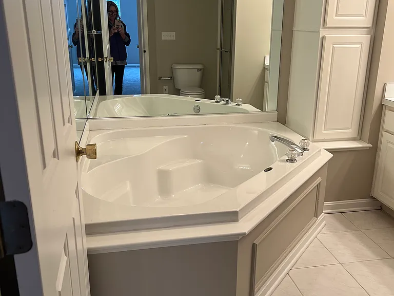 Master bathroom.