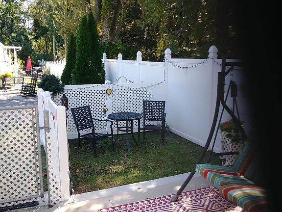 Back yard fully fenced