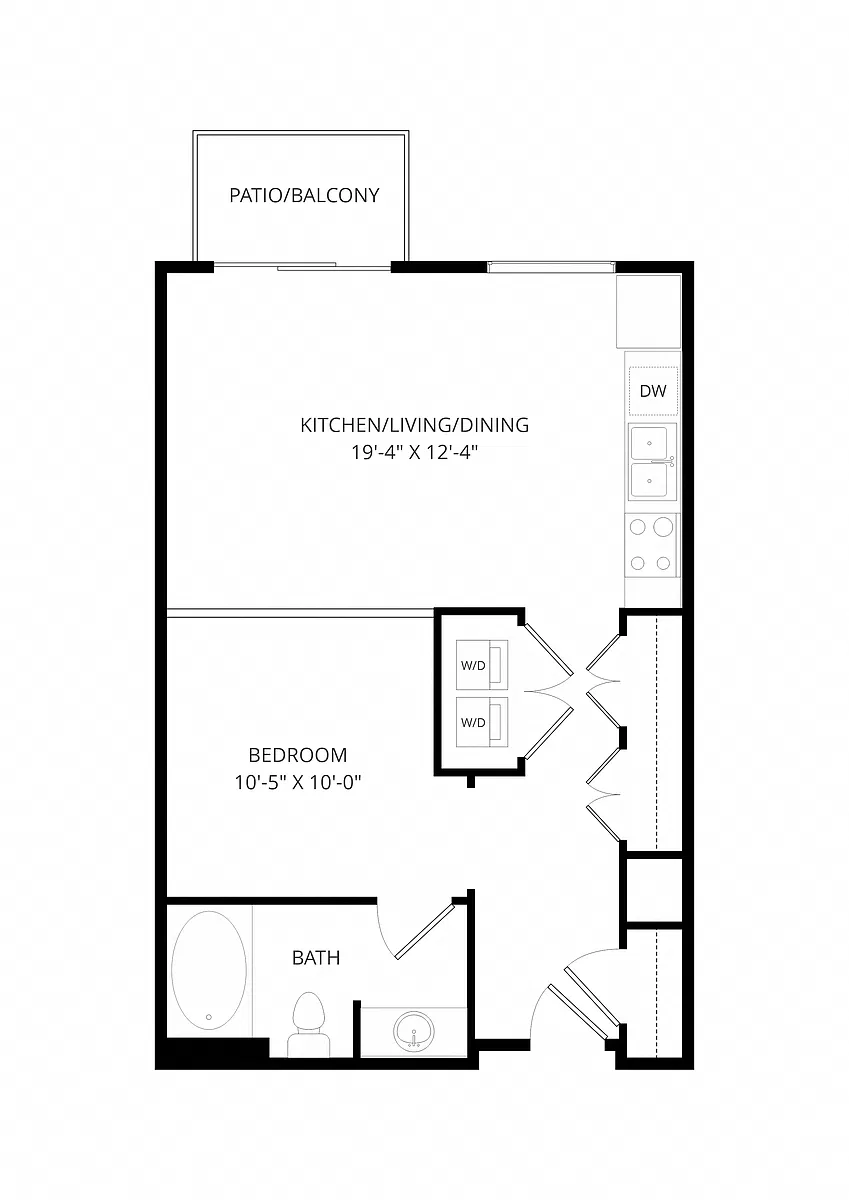 Floor plan A8 0X1