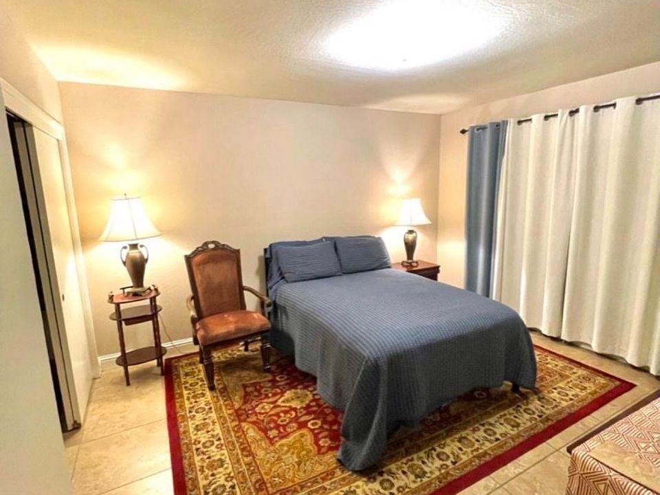 Spacious master bedroom