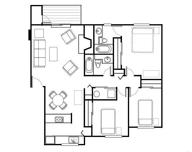 Floor plan 3X2