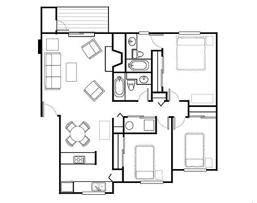 Floor plan 3X2