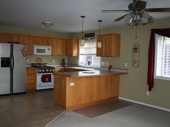 Kitchen view from dining