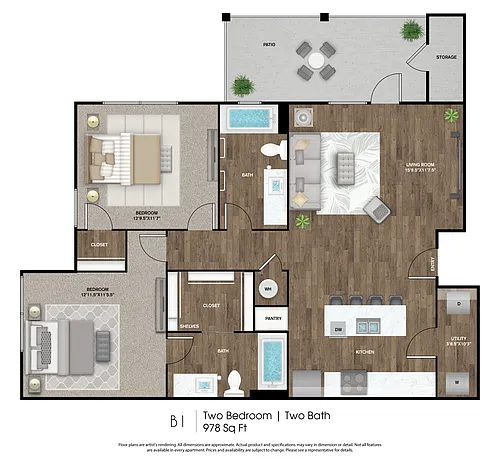 Floor plan B1