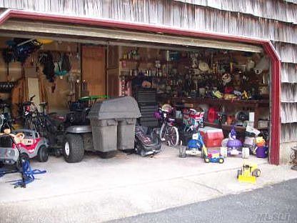 Large 2 car garage