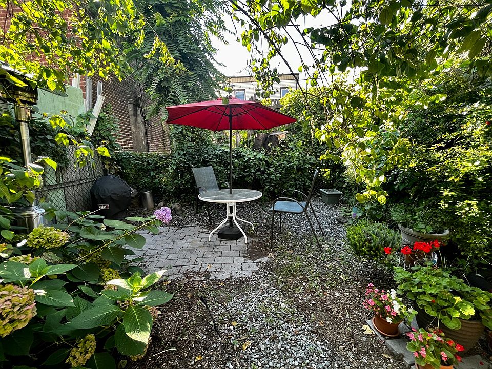 Private backyard
