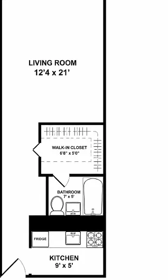 408 W 57th St #7F — Photo 2