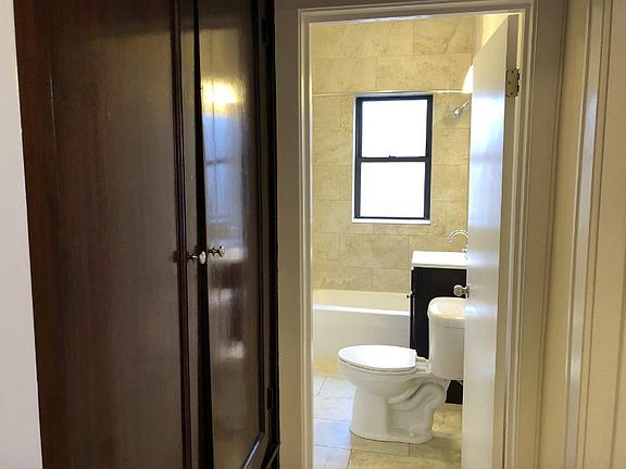 Bathroom and Vintage Hall Linen Closet