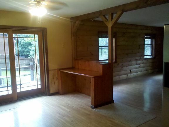 Built in desk divider