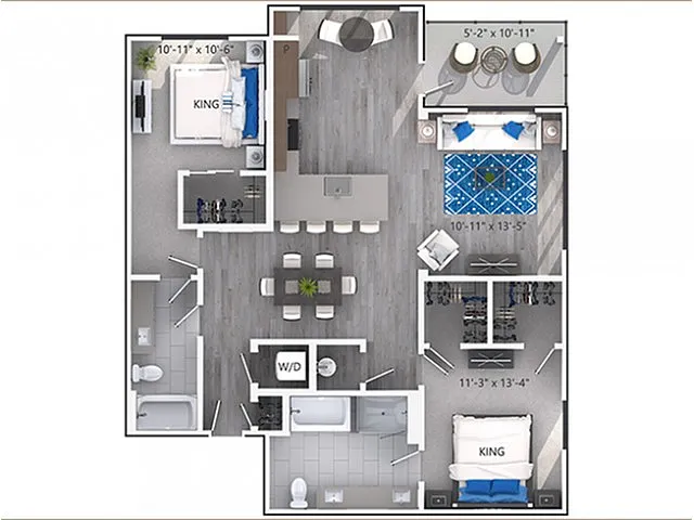 Floor plan C7