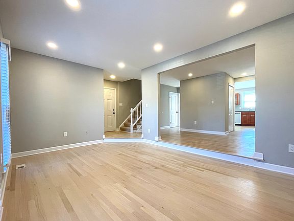 Living Room / Dining Room with Recessed Lighting