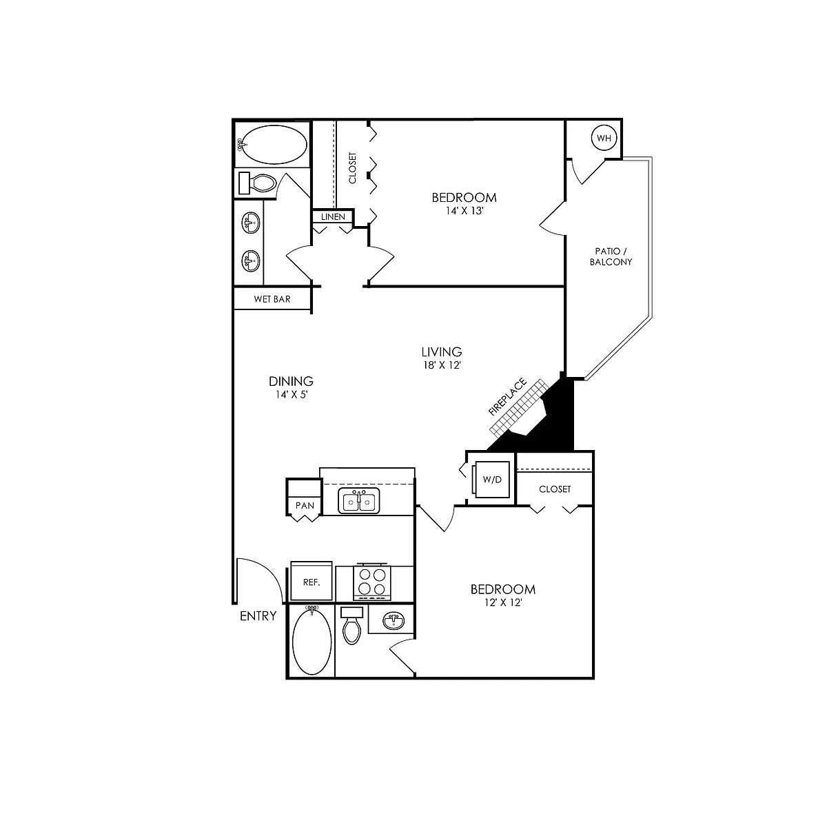 Floor plan B1 Classic