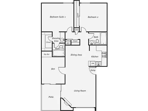 Floor plan B3D