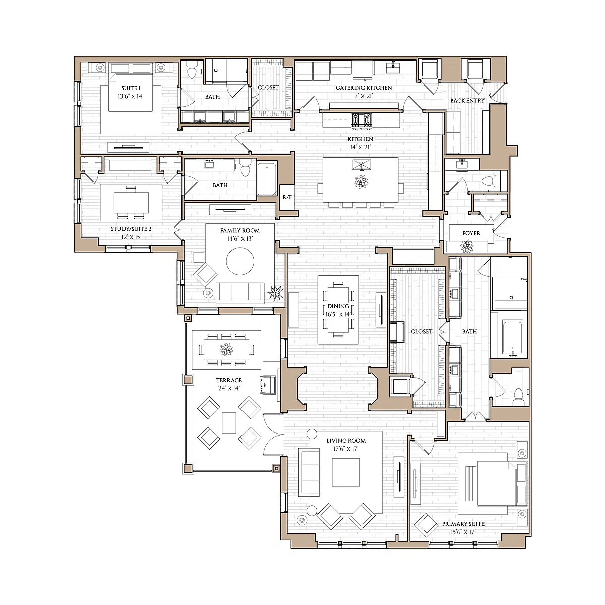 Floor plan Azalea