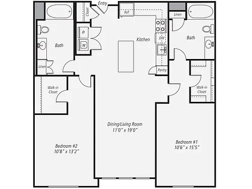 Floor plan B1-1171