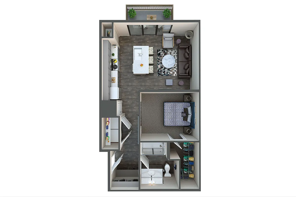 Floor plan E1