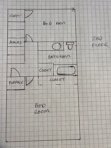 Floor plan 2BR TH Floor Plan