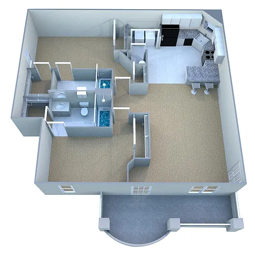 Floor plan Custom Deluxe III