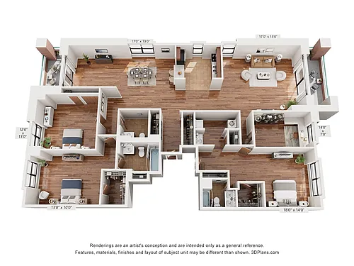 Floor plan C1