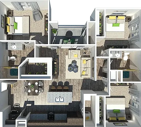 Smart Living on Cullen Apartment Homes — Photo 13