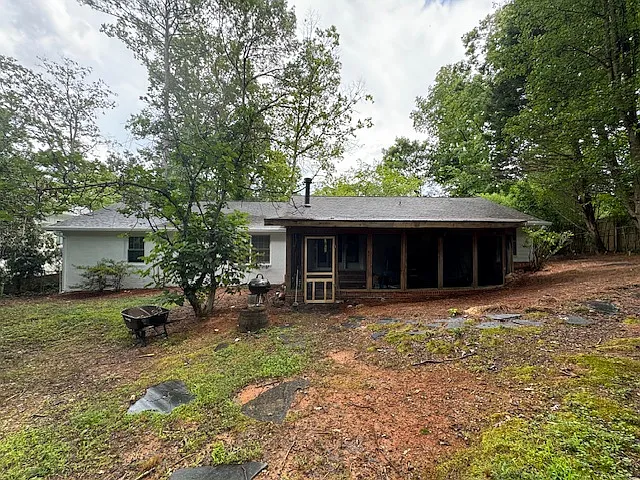 Backyard exterior