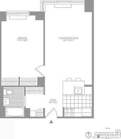 1st image of 111 Worth St APT 14D
