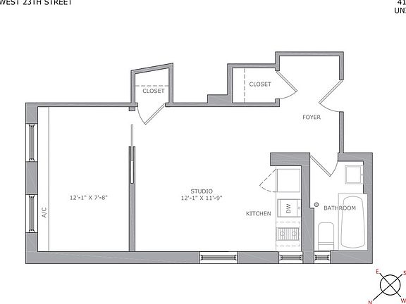 2nd image of 225 W 23rd St APT 5J