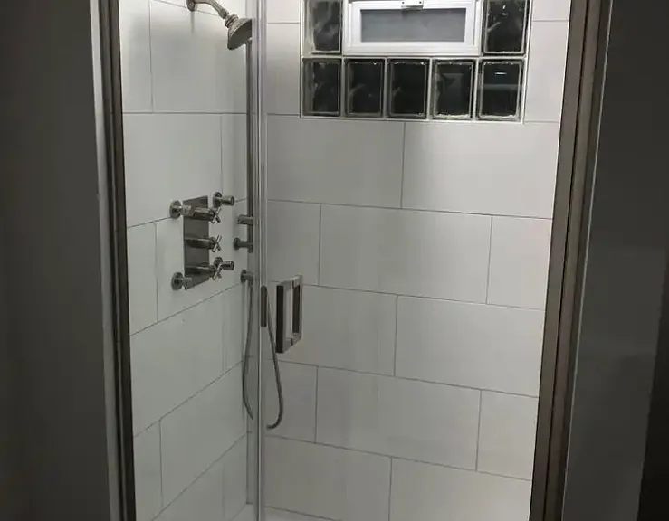 Master bathroom shower