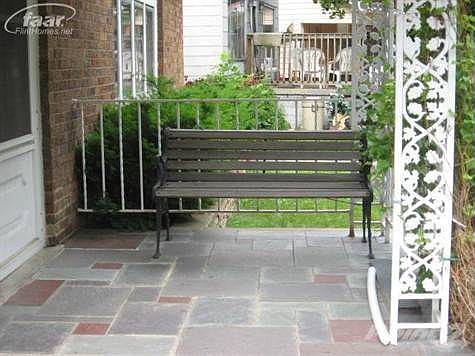 covered front porch