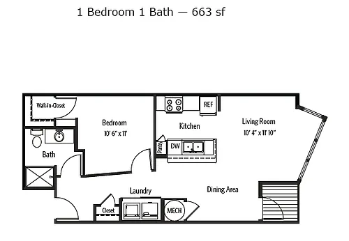 Floor plan Beltine B