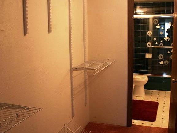 Roomy Walk-in Closet