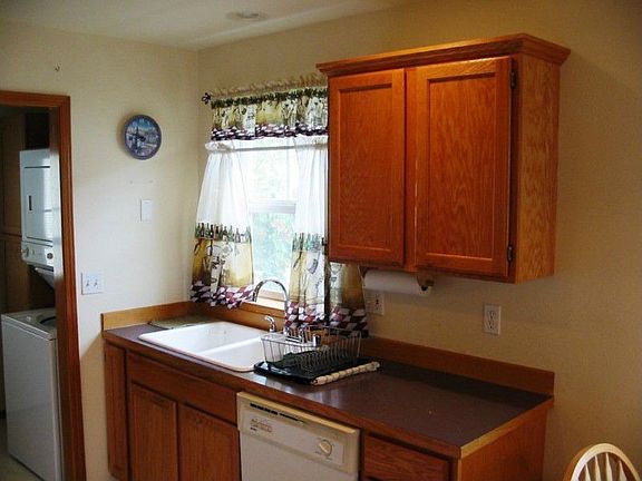 Kitchen area of home