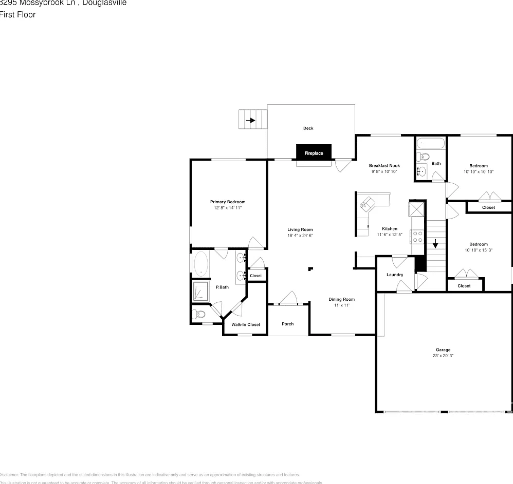 8295 Mossybrook Ln Douglasville, GA 30135 — Photo 3