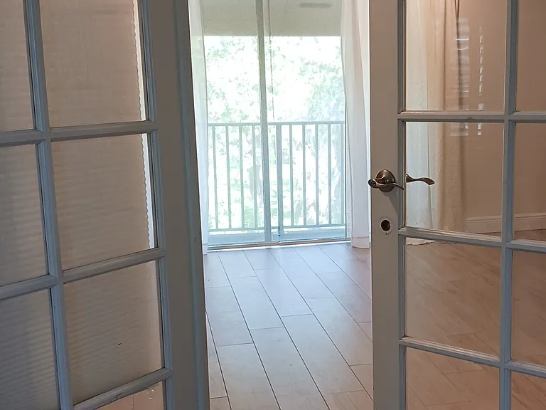 French doors to Master bedroom