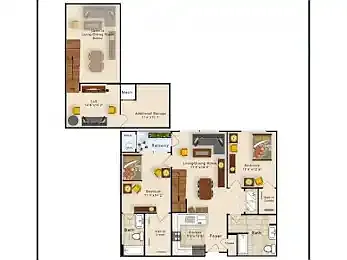 Floor plan Lancaster Loft